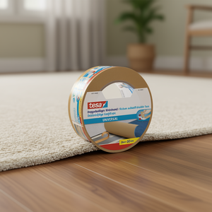 Cinta Adhesiva de Doble Cara Tesa 25m x 50mm Adhesivo Universal para Alfombras - Product Image 3