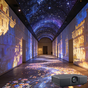 Sistema de Proyección de Túnel Inmersivo Directo de Fábrica, Pantalla de Mapeo 3D, LED 1080p para Solución de Proyector de Contenido Interactivo - Product Image 1