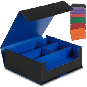 Có thể tái chế biểu tượng tùy chỉnh quần áo từ Hộp quà tặng thanh lịch cứng nhắc Hộp bao bì giấy với cửa sổ PVC - Product Image 1