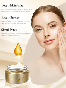 Crème hydratante à l'acide hyaluronique en gros d'usine, hydratant facial pour hommes et femmes, crème anti-rides jour et nuit 50 ml - Product Image 3