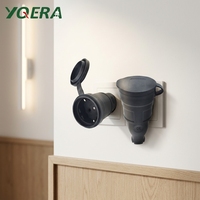 Prise électrique industrielle en cuivre F-212, étanche IP54, anti-poussière, extérieure, 250V 16A, rallonge Schuko 50/60Hz CE/ROHS