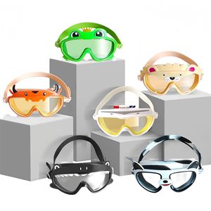 Gafas de Natación Infantiles con Dibujos Animados, Lentes de PC Antivaho y Anti-UV para Niños - Product Image 3