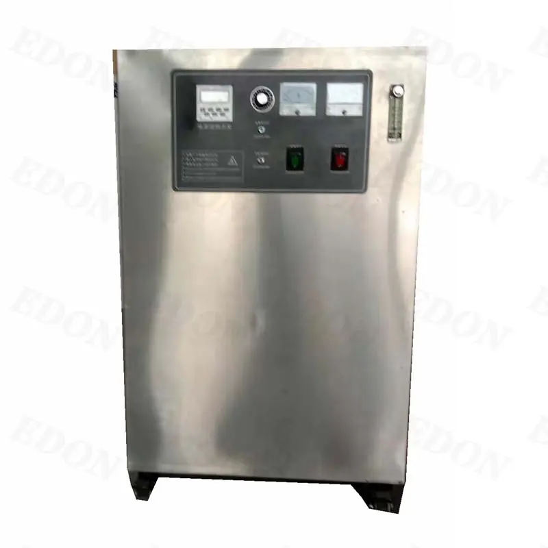 Ozone generator water machine for sterilization such as mineral purified medical tap water,wine bottle washing