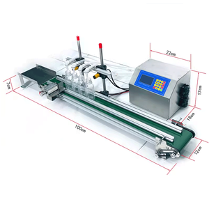 Mô Hình 4H3200 Tự Động Nhỏ Chất Lỏng Máy Rót Chai 130Cm Băng Tải Cho 500Ml Khối Lượng Nước Giải Khát Dầu Lọ Làm Đầy Nước Thủy Tinh - Product Image 2