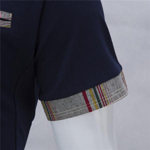 자수 상표 로고를 가진 본래 반팔 반대로 수축 골프 주문 폴로 우연한 폴리에스테 면 남자의 폴로 T-셔츠 - Product Image 5