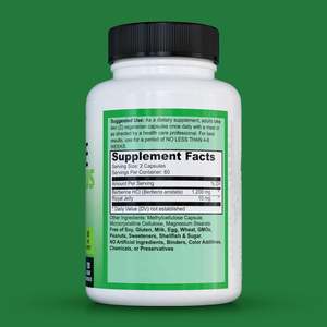 Fábrica OEM Etiqueta Privada 1200 mg Berberina Plus Cápsulas Vegano Berberina HCL Cápsulas - Product Image 2