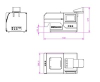 Machine de comptage de vision Offre Spéciale VST-1 apprenant le compteur gratuit d'attaches pour la gestion des stocks intégrée à la machine à ensacher