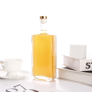 Botella de vidrio de <span class=keywords><strong>tequila</strong></span> cuadrado de lujo personalizado Shanghai Linlang - Product Image 3