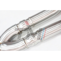 Tuyau d'échappement intermédiaire en acier inoxydable TM Performance pour BMW X3M F97 F98 X4M Competition 2020-2024 - Amélioration des performances