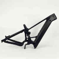 Cadre Dengfu en fibre de carbone E104 2026, UDH Boost Enduro EMTB, contrôle intégré, écran DPC030, batterie 1008Wh, Bafang M510 M560