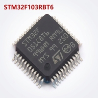Nouveau microcontrôleur original STM32F103RBT6 ST Cortex-M3 32 bits, 128 Ko Flash, 20 Ko RAM, 72 MHz, LQFP-64, en stock pour l'IoT