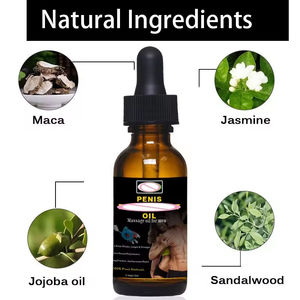 A1111 Huile de massage pour pénis pour hommes adultes 10 ml, retarder l'éjaculation, améliorer la durée sexuelle avec stimulation pour adultes - Product Image 4
