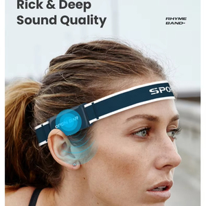 AS33 <span class=keywords><strong>Bandeau</strong></span> de haute qualité Lecteur MP3 Musique Oreillettes sans fil à oreille ouverte <span class=keywords><strong>Bandeau</strong></span> de sport élastique <span class=keywords><strong>pour</strong></span> <span class=keywords><strong>dormir</strong></span> Écouteurs Bluetooth Unisexe - Product Image 4