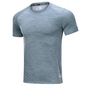 Hot Sale Mens Fitted Short Sleeve Quick-drying T Shirt Men's Casual Super Dry Sports T-Shirts Plain Custom Quick Dry T-shirt