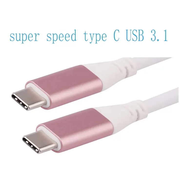 Usb Cable For Phone Factory Wholesale USB 3.1 USB Type C To Type C High Speed Charging And Data Cables For Mobile Phone