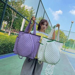 New Oxford Fashion Badminton Tennis Sports Bag Multi Function Single Shoulder Hand Carry <b>Backpack</b> <b>Large</b> Capacity Waterproof - Product Image 2