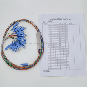 ตัวแยกสัญญาณ PLC 1x32 ไฟเบอร์ออปติก SC UPC แบบท่อเหล็ก สำหรับเครือข่าย FTTH/FTTX PON - Product Image 4
