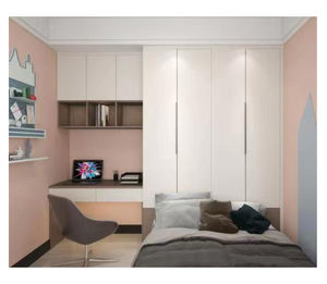 Organisateur de vêtements placard armoire meubles armoire chambre en <span class=keywords><strong>bois</strong></span> avec tiroir - Product Image 5