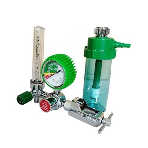 Medical Oxygen <strong>Breathing</strong> Regulator <strong>Inhalator</strong> with Pin Yoke CGA870 Input Connection for Cylinder - Product Image 1