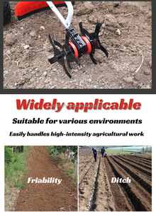 Handgeführter Benzin-Rasentrimmer mit Stahlklingen für Garten, Bauernhof und Obstgarten - Professionelle Unkrautschneidemaschine - Product Image 4