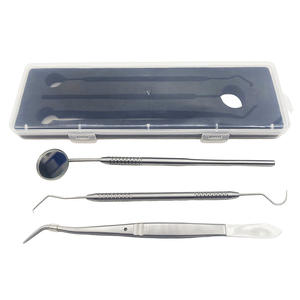Kit Dental Profesional <span class=keywords><strong>de</strong></span> Clase I <span class=keywords><strong>para</strong></span> Exámenes con Espejo, Explorador y <span class=keywords><strong>Pinzas</strong></span>, Fuente <span class=keywords><strong>de</strong></span> Alimentación Manual - Product Image 4