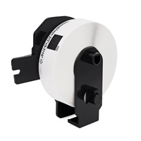 Etiquetas Térmicas Compatibles con Brother DK 11203 / 1203, 17x87mm (2/3" X 3-7/16"), 300 Etiquetas/Rollo, Etiquetas Adhesivas para Carpetas de Archivo