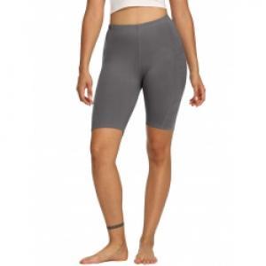 GAYHAY Women's High-Waisted Biker <b>Shorts</b> <b>with</b> <b>Pockets</b> Tummy Control Soft Sports Fitness Yoga <b>Shorts</b> for Athletic Running <b>Cycling</b> - Product Image 2