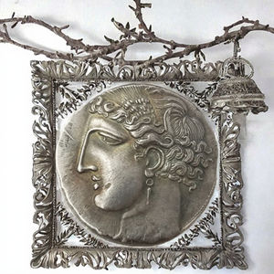 3D Casting Vintage Coin Texture Ancienne Pièce Cuivre-Plaqué Argent Pièce Commémorative Métal Artisanat Coulée Offre Spéciale Collection - Product Image 3