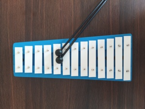 Metalófono Infantil de 13 Notas, Glockenspiel, Xilófono, Instrumento Musical de Percusión Educativo - Product Image 2