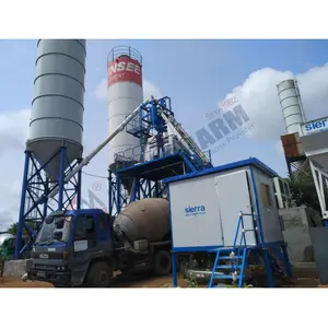 Most Popular HZS50 Concrete Batching Plant Small Concrete Batching Plant Price Compact Concrete Batch Plant Used To Make Cement