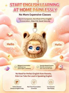 Nouvelle Peluche Lion IA Interactif pour Enfants – Jouet Porte-clés Intelligent pour Interaction et Soulagement du Stress - Product Image 2
