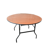 Location de tables à manger en bois pliantes amovibles pour événement, banquet