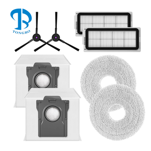 Repuestos de Repuesto para <span class=keywords><strong>Aspiradora</strong></span> Robótica Cecotec <span class=keywords><strong>Conga</strong></span> X50 / X50 X-Treme: Cepillo Lateral, Filtro HEPA, Paño de Limpieza, Bolsa para Polvo - Product Image 1