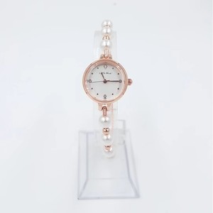 Reloj de Cuarzo para Mujer con Brazalete de Perlas, Diseño de Lujo Ligero 2026, con Esfera de Agujas, Resistente al Agua 30M - Product Image 4