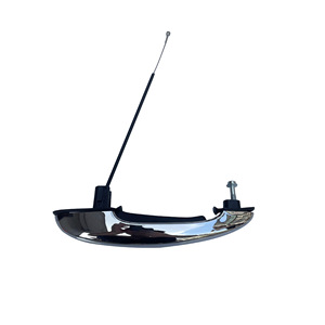 Mini <b>Door</b> <b>Handle</b> Cover Chrome Plated Black ABS R50 R56 R59 Exterior <b>Replacement</b> Part 51217198471 51217198472 - Product Image 1