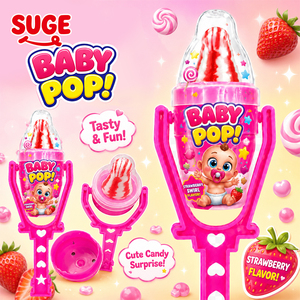 <span class=keywords><strong>Sucette</strong></span> fantaisie en forme de bonbon, design ludique et comestible, saveur fraise tourbillonnante, cadeau mignon pour enfants, vente en gros, économique et amusant - Product Image 1
