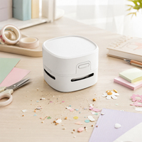 Aspiradora de Escritorio Compacta Personalizada, de ABS, con Batería Seca, Gran Potencia de Succión, Recolector de Polvo