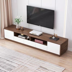 Mueble de <span class=keywords><strong>TV</strong></span> con panel de madera generoso <span class=keywords><strong>y</strong></span> estable de estilo clásico novedoso de diseño - Product Image 5