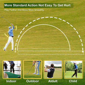 Entrenador de Swing Plegable para Mejorar la Rotación del Antebrazo y el Hombro, Ayuda de Entrenamiento de Golf para Interiores - Product Image 4