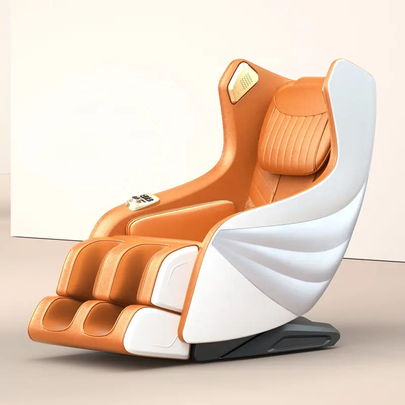 2023 저렴한 바디 릴렉스 마사지 의자 럭셔리 에어백 SL 모양 난방 마사지 의자 지압