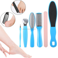 Vente chaude - Outils de pédicure assortis - Trousse de pédicure dans un conteneur en plastique