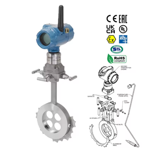 Không dây Hart Flow Meter ban đầu Emerson 4-20mA rosemountee-3051sfc thông minh nhỏ gọn tấm orifice Flow Meter - Product Image 6