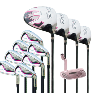 Ensemble complet de clubs de <span class=keywords><strong>golf</strong></span> pour femmes droitières de haute qualité poignée en caoutchouc OEM & ODM fabrication en usine - Product Image 1
