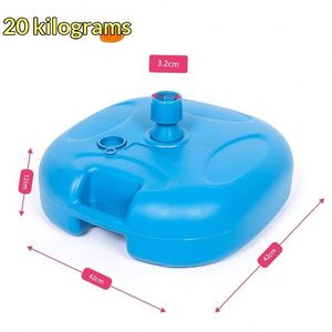 ฐานร่มชายหาดแบบเติมน้ำ ขนาดใหญ่ 20 กก. 20 ลิตร วัสดุ PP พลาสติก - Product Image 2