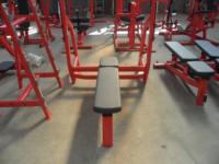 Équipement de fitness multifonctionnel ST-4033 pour la musculation, banc plat pour la musculation de la poitrine, du dos, des bras et des jambes