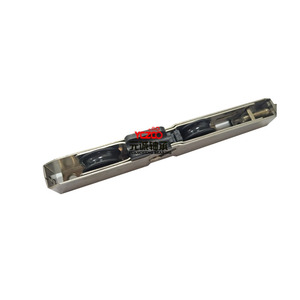 Roues coulissantes en aluminium de porte intérieure de 15x24x155mm avec le corps d'acier inoxydable - Product Image 4