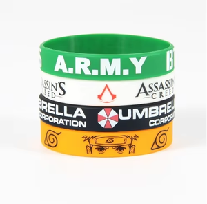 Pulsera de Silicona Fluorescente Ajustable, Personalizable, Impermeable, Promocional, con Peso, para Baloncesto, Tendencia Popular - Product Image 4