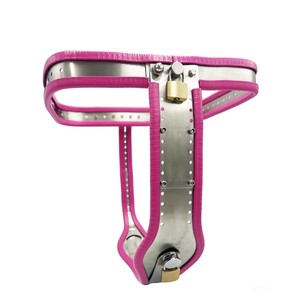 Cinturón de <span class=keywords><strong>Castidad</strong></span> Femenino de Acero Inoxidable SM Estilo Emperador Negro, Venta al por Mayor de Productos para Adultos, Venta al por Mayor de Cinturones de <span class=keywords><strong>Castidad</strong></span> para <span class=keywords><strong>Mujeres</strong></span> - Product Image 2