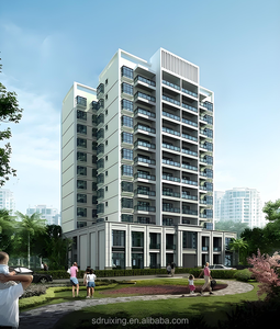 Edificio Prefabbricato in Acciaio RUIXING METAL, Edificio Commerciale a Basso Costo, Casa Modulare Personalizzata, Edifici Pronti per l'Uso a 5+ Piani - Product Image 1