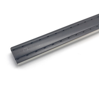 Barres d'espacement à bord chaud en composite AGR Minetal Integral Blinds entre verres, matériaux de construction modernes en aluminium